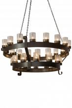 Meyda Blue 179362 - 72" Wide Barnstable 30 Light Two Tier Chandelier