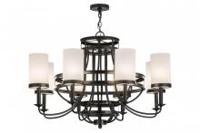 Meyda Blue 180019 - 46"W Saxony 8 LT Chandelier