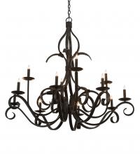 Meyda Blue 202247 - 48" Wide Cypress 12 Light Chandelier