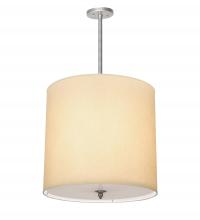 Meyda Blue 218329 - 18" Wide Cilindro Beige Textrene Pendant