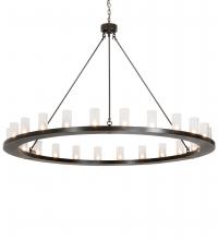 Meyda Blue 220951 - 72" Wide Loxley 24 Light Chandelier