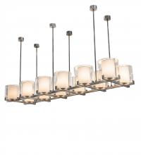 Meyda Blue 226532 - 150" Long Crawford 12 Light Oblong Pendant