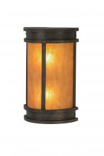 Meyda Blue 246347 - 10" Wide Wyant Pocket Lantern Wall Sconce