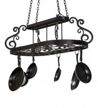 Meyda Blue 250739 - 48" Long Neo Pot Rack