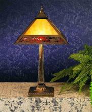 Meyda Blue 26828 - 22" High Lotus Leaf Table Lamp