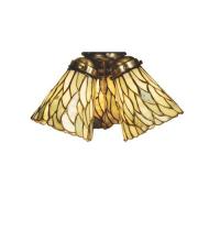 Meyda Blue 65623 - 5"W Willow Jadestone Fan Light Shade