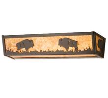 Meyda Blue 67746 - 30"W Buffalo Vanity Light