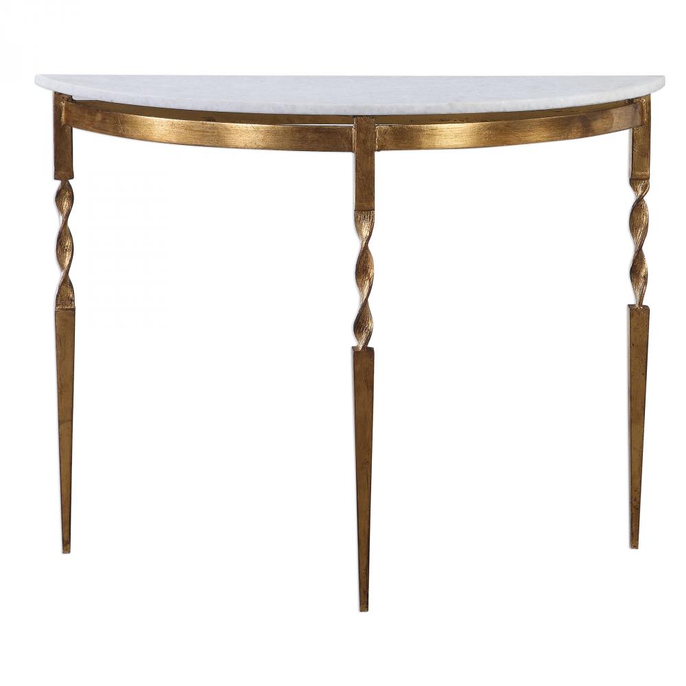 Imelda Demilune Console Table