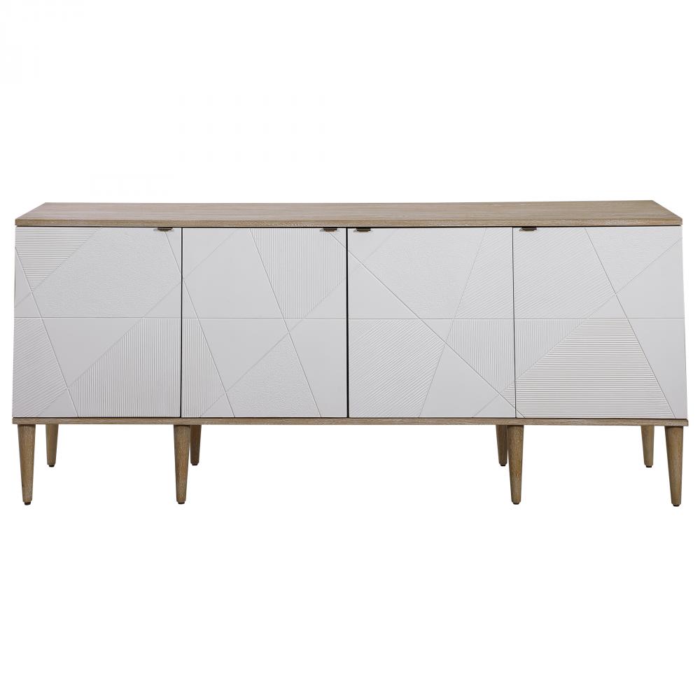 Tightrope 4 Door Modern Sideboard Cabinet