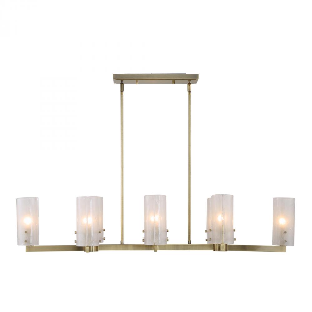 Uttermost Mistie, 8 Lt Linear Chandelier