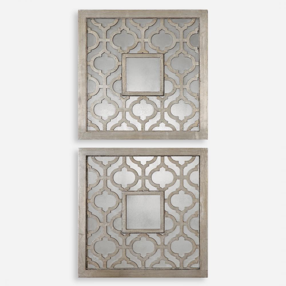 Sorbolo Squares Decorative Mirror Set/2