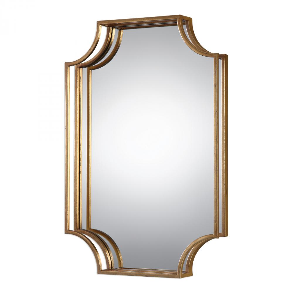 Lindee Gold Wall Mirror