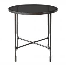 Uttermost 24783 - Vande Aged Steel SideTable