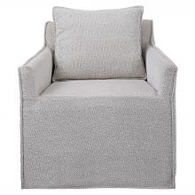 Uttermost 23658 - Welland Gray Swivel Chair