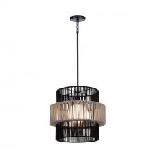 Eurofase Gold US 46632-012 - Aden 1 Light Outdoor Pendant in Grey