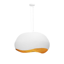 Eurofase Gold US 46438-027 - Baleia 4 Light Pendant in White and Gold Foil