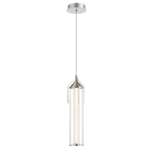 Eurofase Gold US 45716-010 - Espada 1 Light Pendant in Polished Nickel