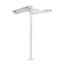 Eurofase Gold US EF3908PMDW - Eurofase EF3908PMDW 39 Inch 8ft White Pole Mount With Double Crossbar