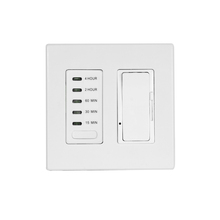 Eurofase Gold US EFSWTD1 - Eurofase EFSWTD1 One Dimmer and One Timer with White Screwless Plate and Box