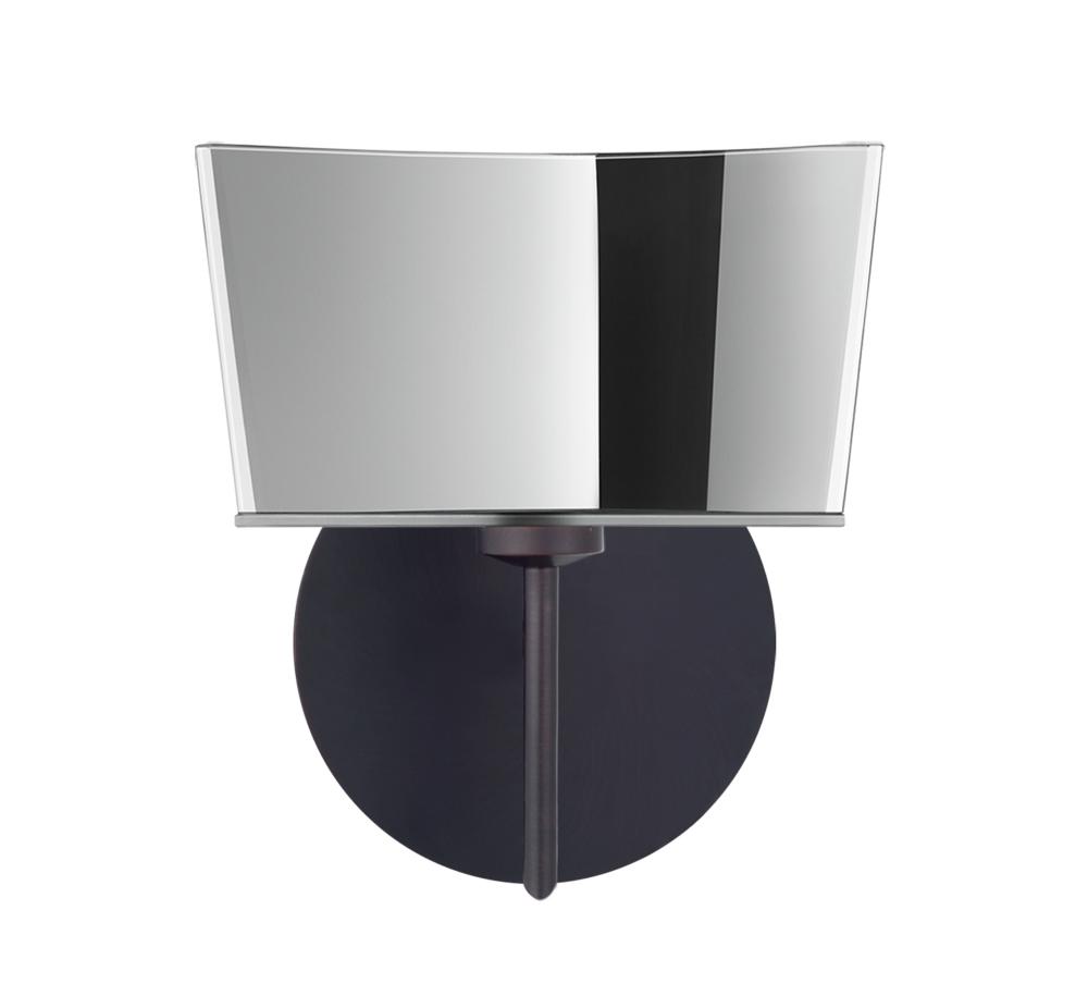 Besa Groove Wall 1SW Mirror-Frost Bronze 1x40W G9