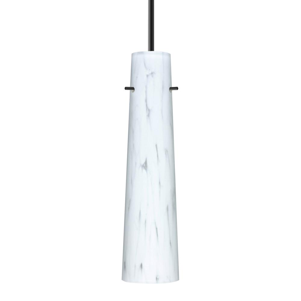 Besa Camino Pendant For Multiport Canopy Black Carrera 1x40W Halogen