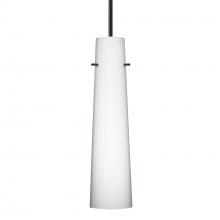 Besa Lighting 1BC-567407-BK - Besa Camino Pendant Black Opal Matte 1x40W 40W MAX E12 Base