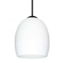 Besa Lighting 1JT-169707-BK - Besa Lucia Pendant Black Opal Matte 1x75W MAX E26 Base