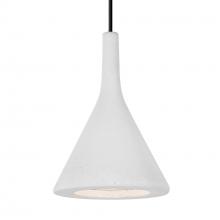 Besa Lighting 1JT-GALAWH-LED-BK - Besa Gala Pendant, White, Black Finish, 1x9W LED