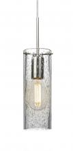 Besa Lighting 1JT-JUNI10CL-EDIL-SN - Besa, Juni 10 Cord Pendant, Clear Bubble, Satin Nickel, 1x4W LED Filament