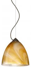 Besa Lighting 1KX-4470HN-LED-BR - Besa Vila Cable Pendant Bronze Honey 1x9W LED