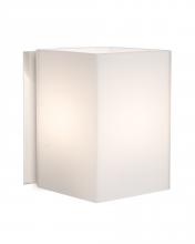 Besa Lighting 1SW-TITO07-LED-CR - Besa, Tito Mini Sconce, Opal Matte, Chrome Finish, 1x5W LED