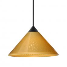 Besa Lighting 1XT-282490-BK - Besa Pendant Kona, Black Finish, Mango Starpoint 1x50W MAX GY6.35 Base