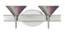 Besa Lighting 2SW-550493-LED-CR - Besa Wall Swirl Chrome Dicro Swirl 2x5W LED