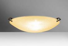 Besa Lighting 8419GD-BR - Besa Ceiling Sonya 17 Bronze Gold Glitter 3x100W G9