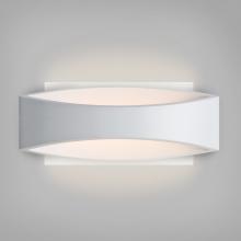 Besa Lighting ARC-LED-WH - Besa, Arc Wall Sconce, White/Silver, 1x6W LED