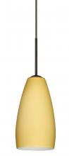 Besa Lighting B-1509VM-BR - Besa Chrissy Pendant For Multiport Canopy Bronze Vanilla Matte 1x50W Candelabra