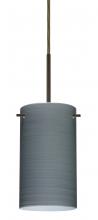 Besa Lighting B-4404TN-BR - Besa Stilo 7 Pendant For Multiport Canopy Bronze Titan 1x50W Candelabra