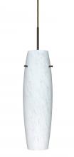 Besa Lighting J-489719-LED-BR - Besa Suzi 14 Pendant For Multiport Canopy Carrera Bronze 1x9W LED