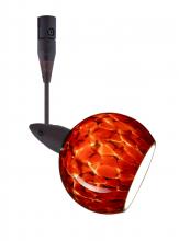 Besa Lighting RSP-155941-18-BR - Besa Spotlight With 18" Stem Palla 3 Bronze Garnet 1x35W Halogen Mr11