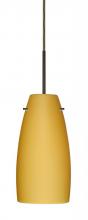 Besa Lighting 1JT-1512VM-LED-BR - Besa Tao 10 LED Pendant  Vanilla Matte Bronze 1x9W LED