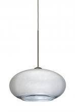 Besa Lighting 1XP-2492SF-BR - Besa Pendant Brio 7 Bronze Silver Foil 1x35W Halogen