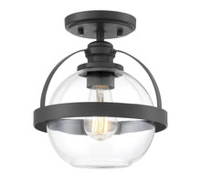 Savoy House 6-7200-1-89 - Pendleton 1-Light Ceiling Light in 
Matte Black