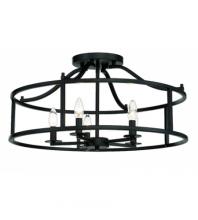 Savoy House 6-1679-5-89 - Stockton 5-Light Ceiling Light in Matte Black