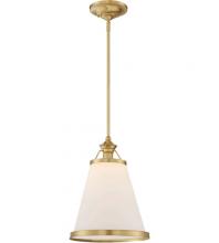 Savoy House 7-130-1-63 - Ashmont 1-Light Pendant in Warm Brass Lustre