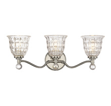 Savoy House 8-880-3-109 - Birone 3-Light Bathroom Vanity Light in Polished Nickel