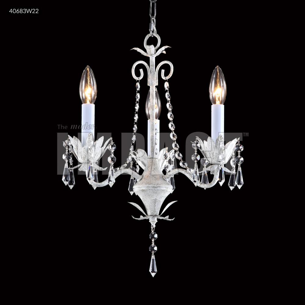 3 Light Mini Crystal Chandelier