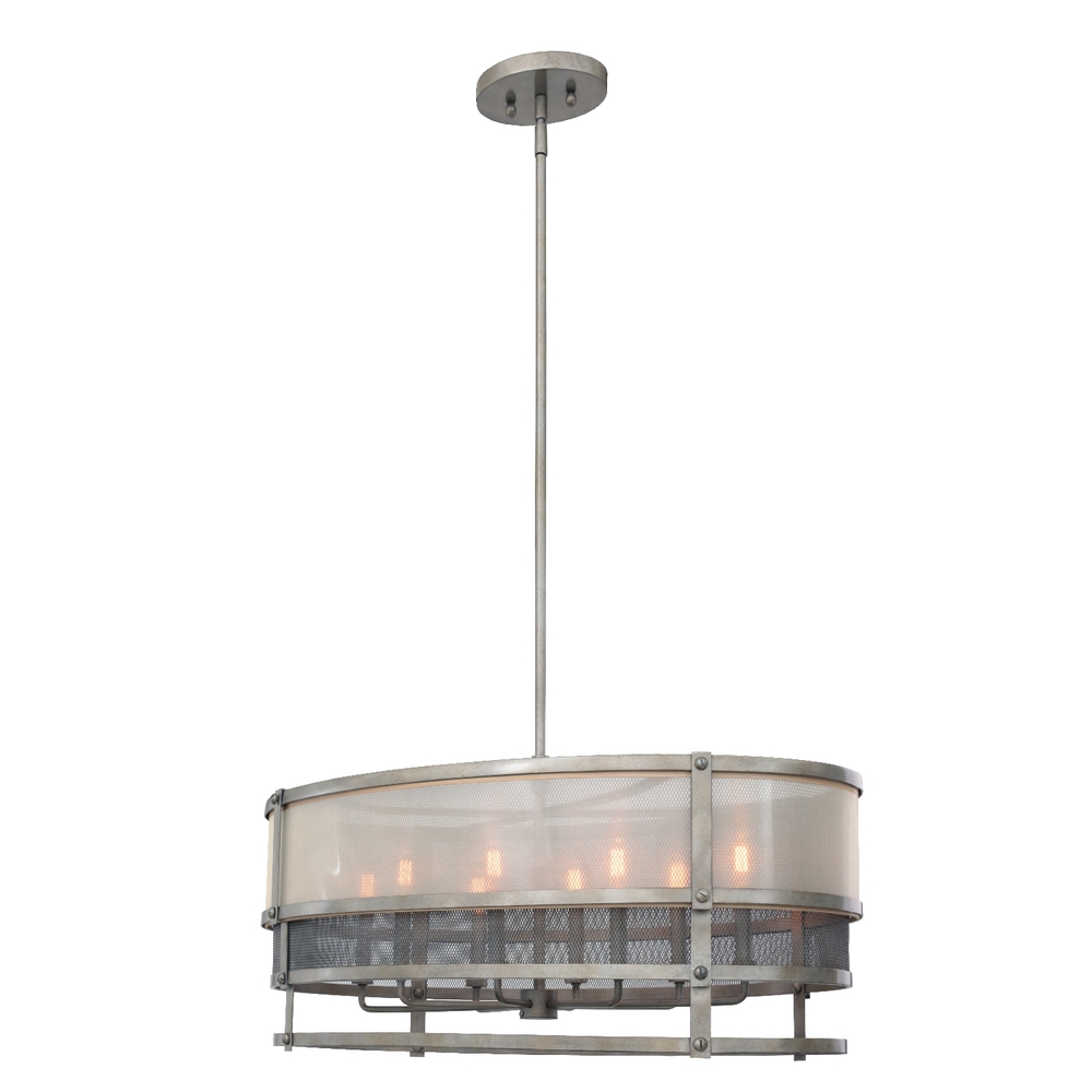 Delano 36 Inch Oval Pendant