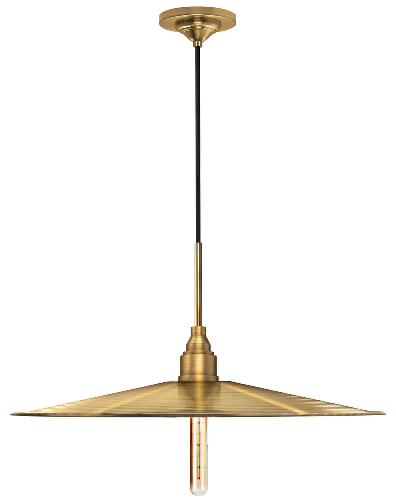 Pendant Doppio Brushed Brass 120v 40w Retro Tube Spiral Filament 300mm T8 E26 BrownCord