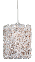 Stone Lighting PD531SIPNX3M - Pendant Spaga Silver Polished Nickel Hal G4 35W 700lm Monopoint