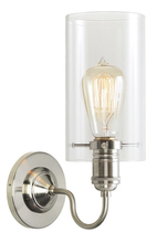 Stone Lighting WS179CRPNRT6B - Wall Sconce Retro Cylinder Clear Polished Nickel E26 Retro Bulb 60W